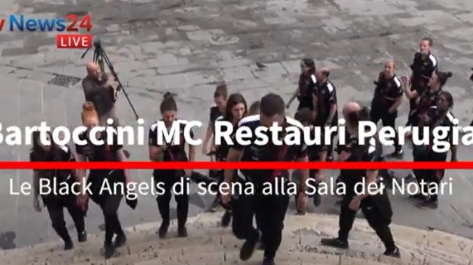 Black Angels presentate alla Sala dei Notari, entusiasmo e orgoglio