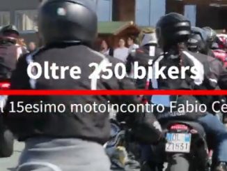 Motoincontro Fabio Celaia: oltre 250 bikers in sfilata