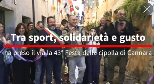 Festa della cipolla a Cannara tra gusto, sport e solidarietà