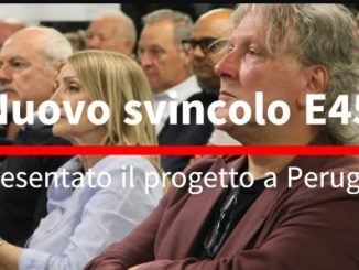 Presentazione progetto ampliamento svincolo E45 a Perugia