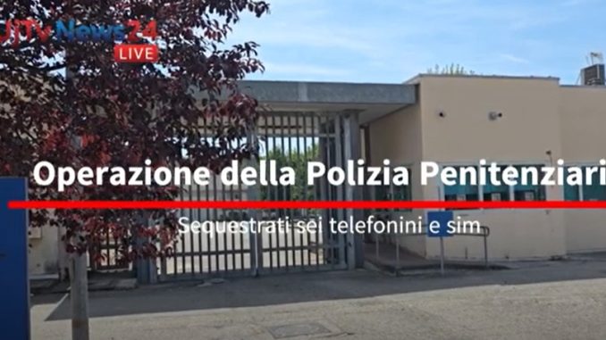 Sequestrati sei smartphone in carcere Capanne a Perugia, operazione chiave