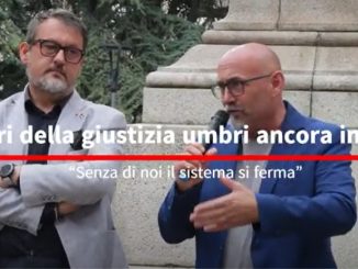 Precari giustizia Umbria in piazza, rischio collasso tribunali