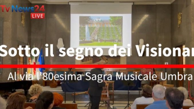 La Sagra Musicale Umbra festeggia 80 anni tra visione e stupore