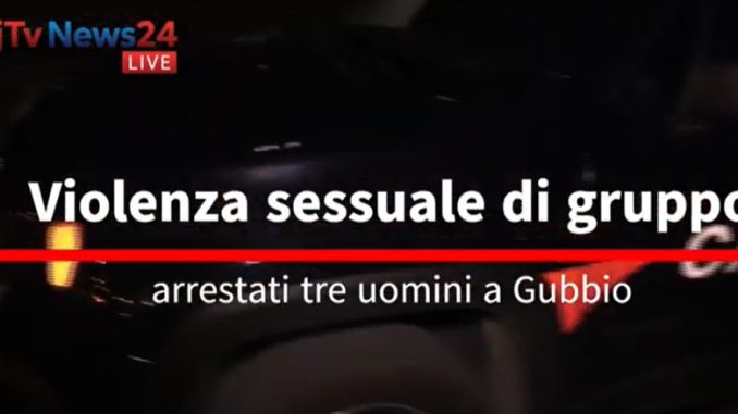 Violenza sessuale di gruppo, arrestati tre uomini a Gubbio