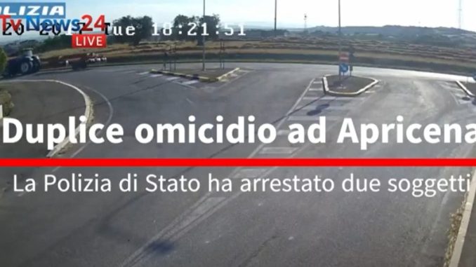 Arrestati due autori del duplice omicidio mafioso ad Apricena