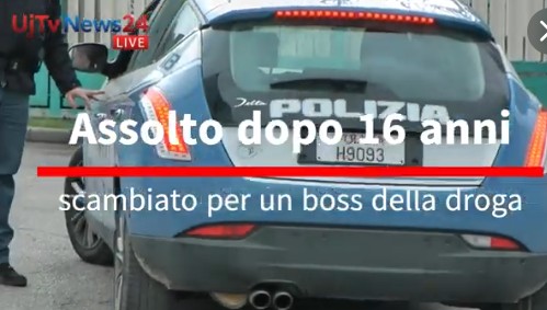 Assolto dopo 16 anni: scambiato per un boss della droga
