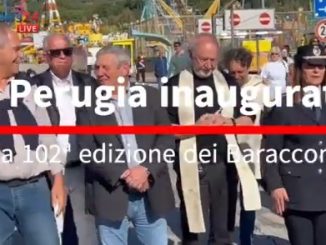 A Perugia inaugurati i Baracconi 2025: al via la 102ª edizione