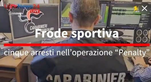 Frode sportiva, cinque arresti nell’operazione “Penalty”