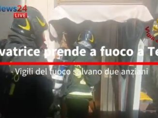 Incendio in una abitazione a Terni: lavatrice in fiamme, salvi due anziani