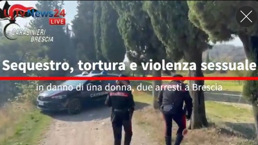 Due arresti per torture e abusi su donna a Polpenazze sul Garda