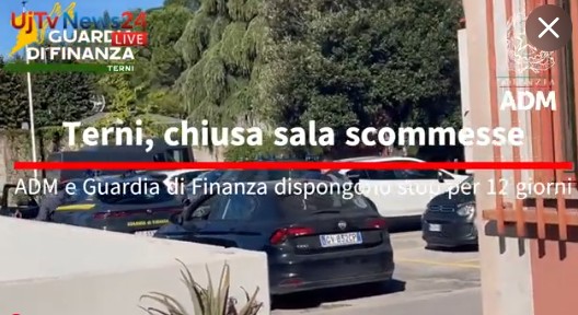 Finanza ordina chiusura sala scommesse per presenza di minori