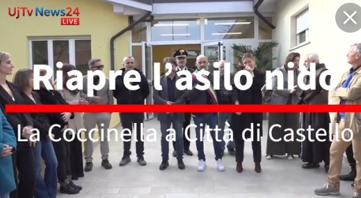 Città di Castello inaugura il nido comunale rinnovato