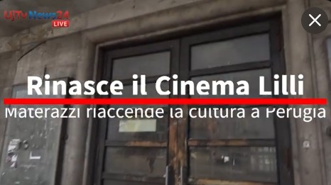 Rinasce il Lilli, Materazzi riaccende la cultura a Perugia
