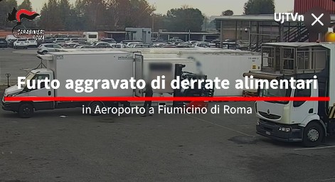 Fiumicino, maxi furto di alimenti in aeroporto: 4 arresti