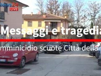 Messaggi e tragedia, il femminicidio scuote Città della Pieve