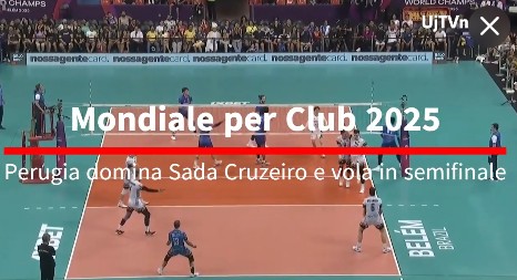 Mondiale per Club 2025, Perugia domina Sada Cruzeiro e vola in semifinale