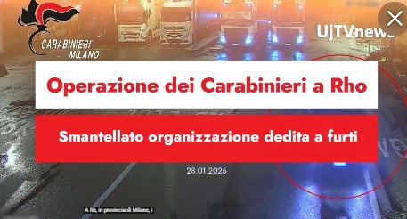 Furti aggravati, sgominata rete criminale con base nel Milanese
