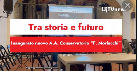 Tra storia e futuro: inaugurato il nuovo Anno Accademico del Conservatorio “F. Morlacchi”