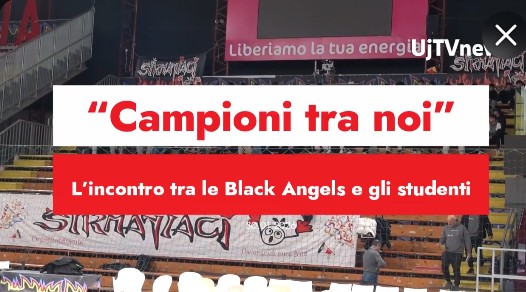 Sport: le Black Angels incontrano gli studenti al PalaBarton Energy