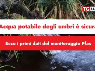 Acqua potabile degli umbri è sicura, ecco i primi dati del monitoraggio Pfas
