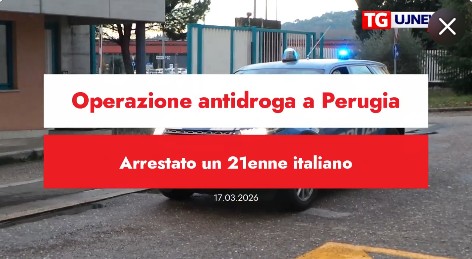 Perugia arrestato 21enne con droga e 20mila euro