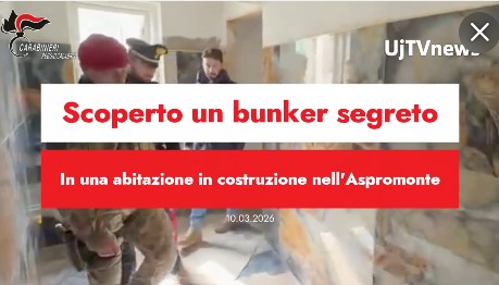 Bunker segreto scoperto dai carabinieri dentro una casa nuova
