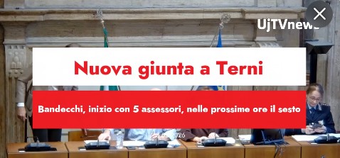 Giunta comunale Terni: assessori "quasi" tutti nominati